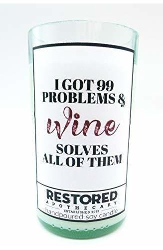Botella De Vino De Soja Con 99 Problemas Y Resuelve Todos El