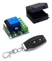 Comprar Modulo Receptor Y Control Remoto 1ch Rf 433mhz 12v Gabinete