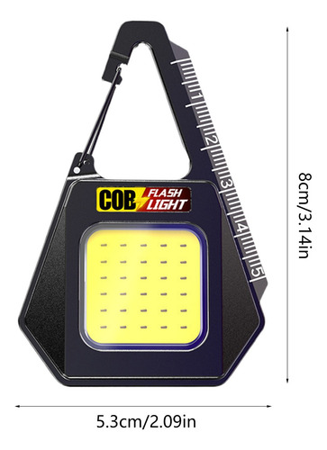 Linterna Multifunción Cob Strong Linterna Portátil Mini L