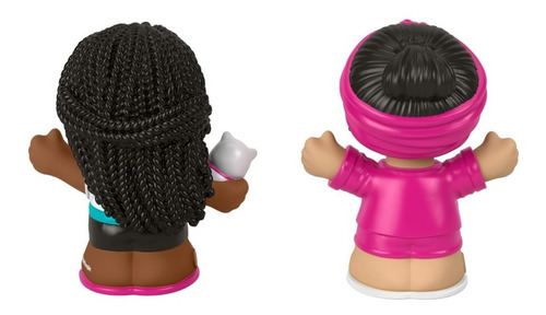 Juguete Para Bebes Fisher-price Little People Barbie Pijamad Color Multicolor