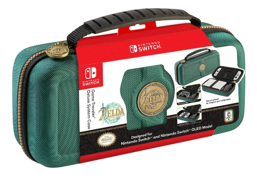 Estuche Game Traveler Deluxe Travel Case Oled Zelda Nn4000g