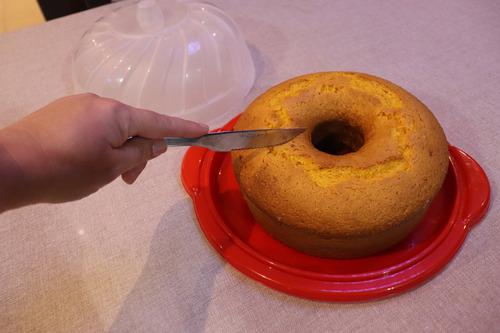 Boleira Com Tampa Plástica Uninjet Vermelha Bolo Torta Vermelho