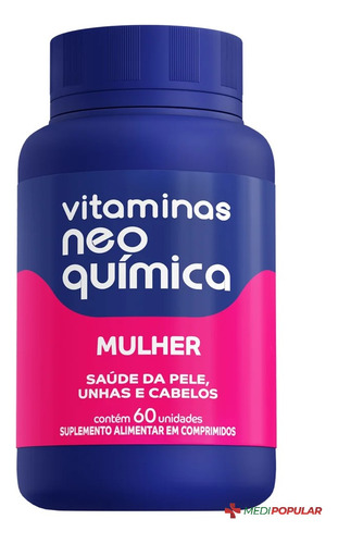 Kit 4x Multivitaminico Mulher 60 Comprimidos - Neo Química