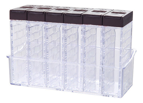 P Storage Box, Juego De 6 Unidades, Para Condimentos, Tarros