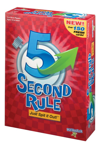 Juego De Cartas En Inglés 5 Second Rule Just Spit It Out