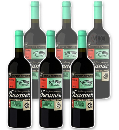 Vino Tucumen Reserva Petit Verdot 750ml Caja X6