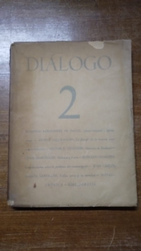 Dialogo. Revista Trimestral. Año 1 -  Nro. 2. Meinvielle