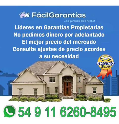 Garantía Propietarias Para Alquiler 1162608495