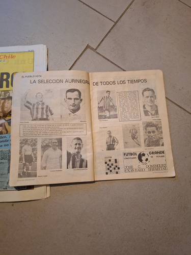Antigua Revista Y Diario De Peñarol. La Voz Peñarolense (Usado)