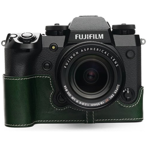 Bolinus - Funda Para Fuji X-h1, Hecha A Mano, De Piel Auté.