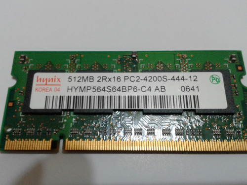 Memoria Ram Ddr2 512mb 533mhz Hynix Para Notebook
