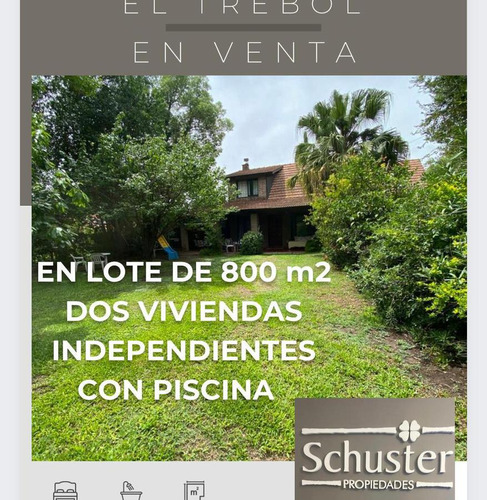 2 Casas Independientes En Un Lote De 880 M2 Ideal Para 2 Familias