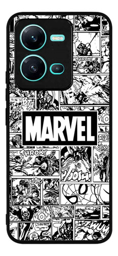 Funda Protector Case Para Vivo V25 5g Marvel Comics