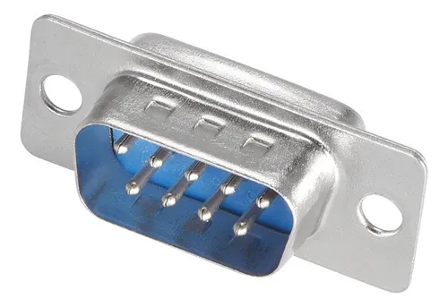 Por 3und Modulo Conector Db9 Macho Aereo Para Cable Serie Se
