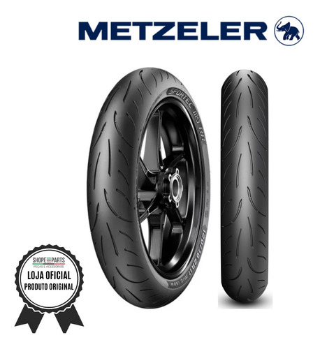 Pneu De Moto 120/70zr17 Diant. Sem Câmara 58w M9rr Metzeler