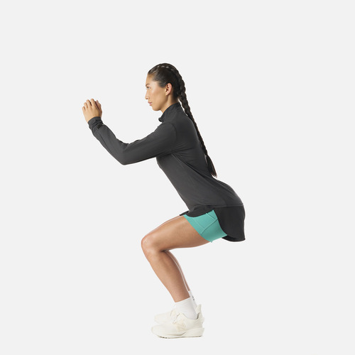 Polerón Deportivo Mujer Tempo Negro