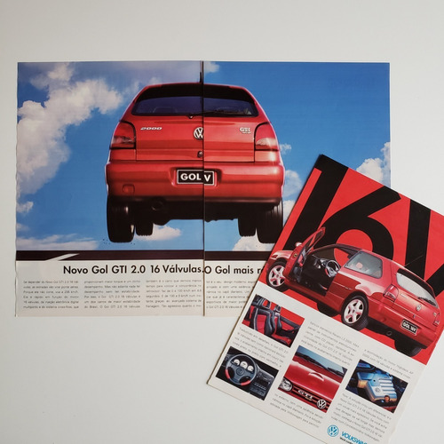 Volkswagen Gol Gti 16v 1996 - Propaganda Publicidade