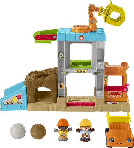 Fisher-price Little People Load Up 'n Learn Construction Si.