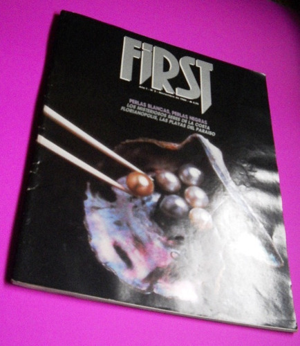 Revista First. Año 1. Número 1. Octubre De 1986. Buen Estado