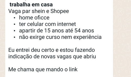 Vagas Shopee 