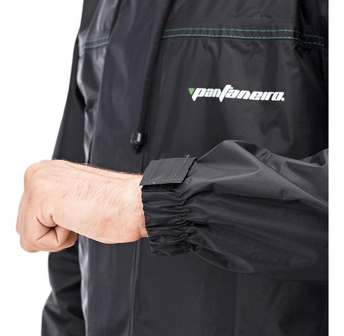 Capa De Chuva Náilon Com Gola Impermeável Para Motoboy