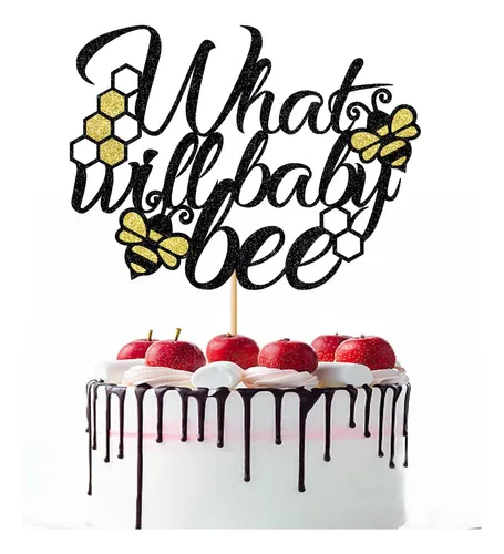 Naicaek What Will Baby Bee Cake Topper, Decoracion De Pastel