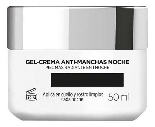 Gel Crema Noche Anti-manchas Ácido Glicólico L'oréal Paris Todo Tipo De Piel Noche