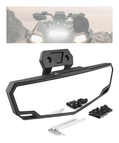 F Espejo Retrovisor Central Compatible Con Polaris Rzr