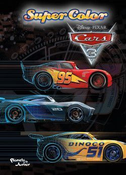 Libro Supercolor Cars 3