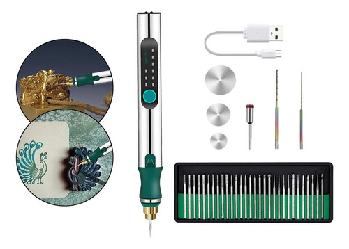 . Kit De Herramientas De Grabado De Metal Con