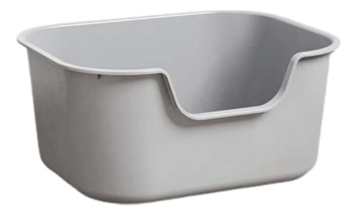 Caja De Arena Para Gatos Pet Bedpan Caja De Arena Gris