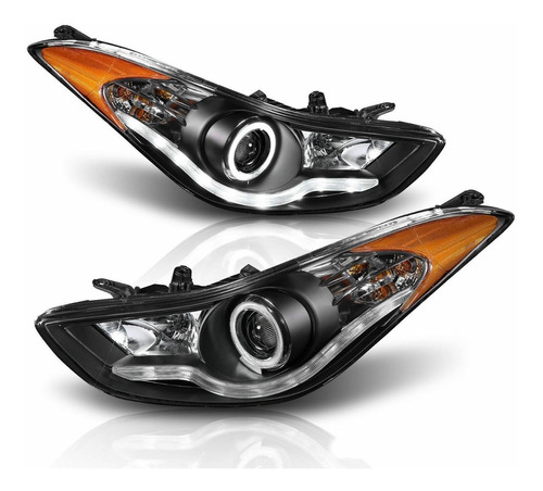 Faros Hyundai Elantra  2011 2012 2013 Bajo Pedido