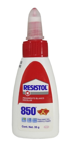 Adhesivo Liquido Resistol 850 35 Gramos Escolar