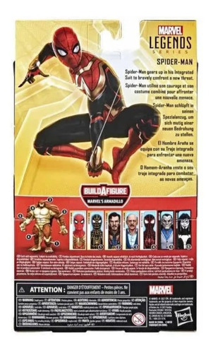 Spider-man No Way Home Marvel Legends Integrated Suit Marve