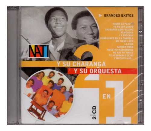 Cdx2 Nati Y Su Charanga  Y Su Orquesta Grandes Exitos-salsa