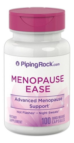 Menopause Ease- X 100 Caps- Piping Rock Sabor Neutro