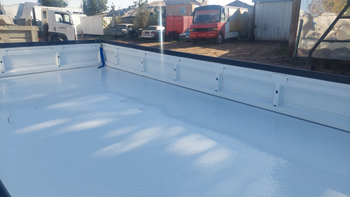 Carrocería Plana Con Barandas 4.10x1.95x0.40 Nueva