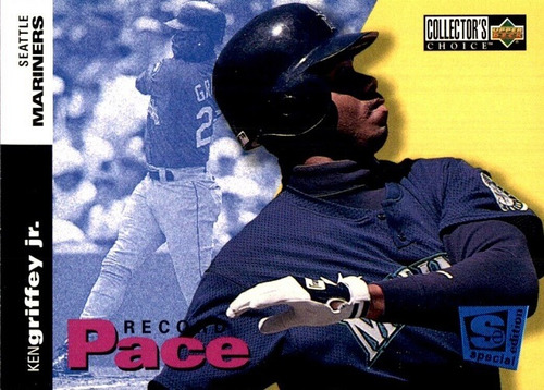 Mlb Ken Griffey Jr - Collector`s Choice Record Pace 95 # 26