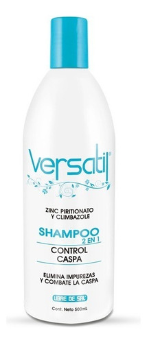 Shampoo Versatil 2en1 C. Caspa - Ml A $56