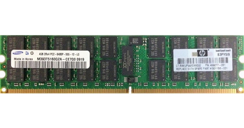 Memoria De Servidor  4 Gb Ddr2 Pc2-6400p Ecc Reg Workstation