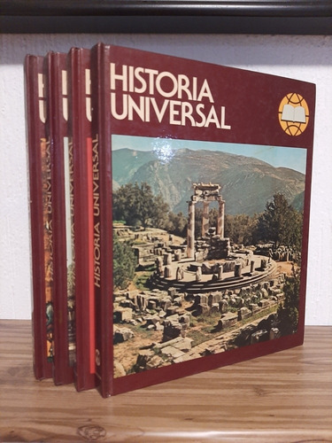 Historia Universal Enciclopedia Uteha 4 Tomos Usado Exc Cond