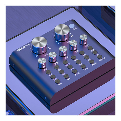 Yi Tarjeta De Sonido V8, Mezclador De Audio, Interfaz De