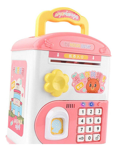 A Cofrinho Cofre Caixa Meninos Meninas Caixa Cor De Rosa