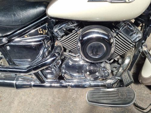 Imagen 13 de 15 de Yamaha Xvs650a Xvs 650 Dragstar Moto 2006 Blanca Gris