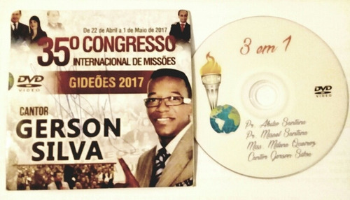 Gideões 2017 - Cantor Gerson Silva E Pr. Abílio Santana (Usado)