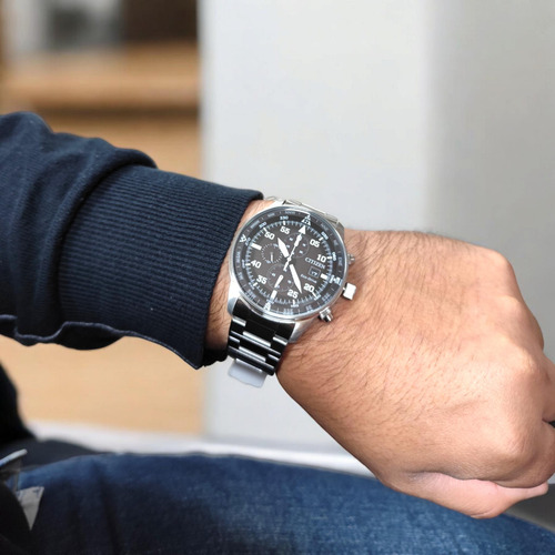 Reloj Citizen Hombre Ca0690-88e Aviator Eco-drive