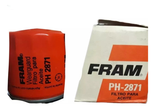 Filtro De Aceite Ph 2871  Mitsubishi L100 Y Mazda 