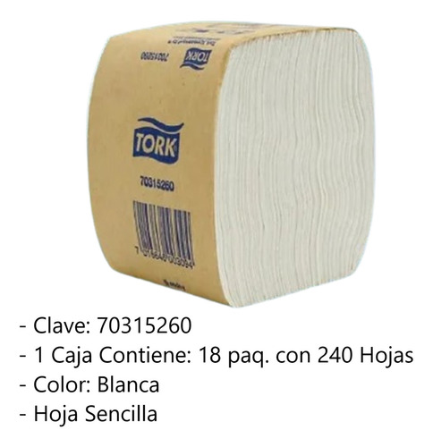 Servilleta Tork Xpressnap Fit Inter. 70315260 Drop Color Blanco