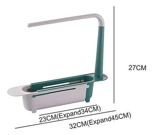 Tg Soporte Ajustable Para Esponja De Jabón, Escurridor,