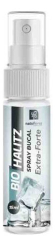 Spray Bucal Extra Forte Bio Halitz 18ml Natuflores Kit 8un